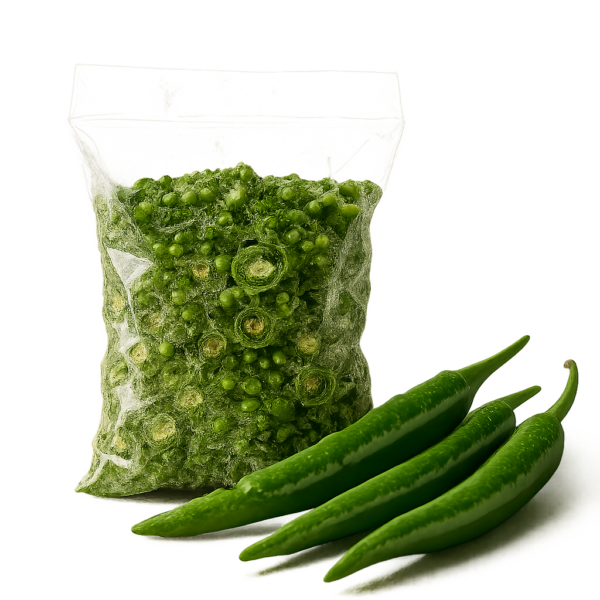 Dehydrated Green Chilli (Air-Dried)